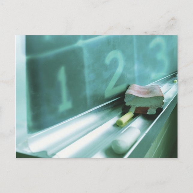 Chalkboard Ledge Vykort (Framsida)