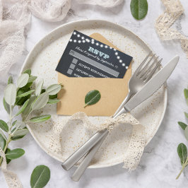 Chalkboard Ljus Aqua Bat mitzvah OSA kort