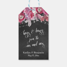 Chalkboard Ljus Flowers Hugs & Kisses från USA