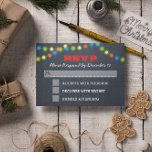 Chalkboard Ljus Helgdag Bröllop OSA Card<br><div class="desc">Denna OSA kort för den orustiska chicen är perfekt för alla Helgdag firande i Bröllop. Varje textrad är fullt anpassade att säga precis vad ni vill! Fullt som matchar samlingen Chalkboard Ljus Bröllop finns i många accent färg.</div>