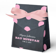 Chalkboard Ljus Rosa Bat mitzvah favoritruta