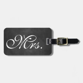 Chalkboard Luggage Tag Bagagebricka