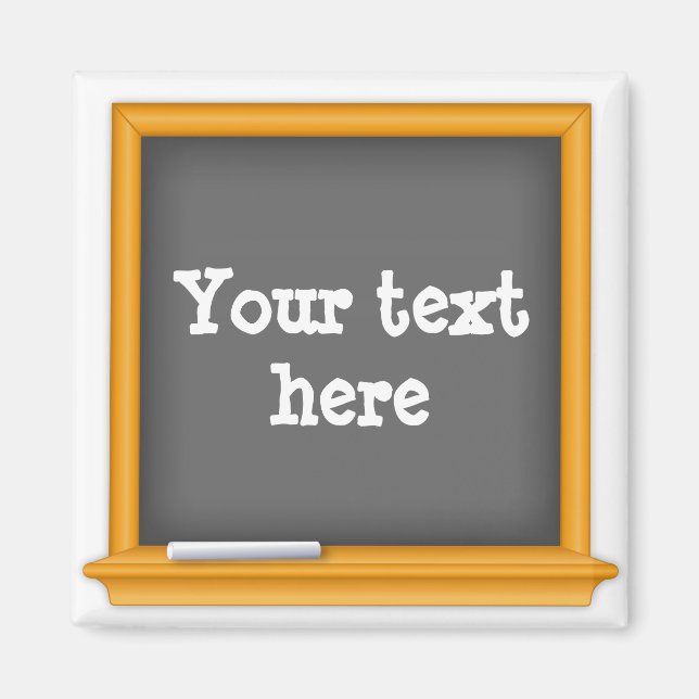 Chalkboard Magnet (Framsidan)