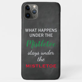 Chalkboard Mistletoe Helgdag
