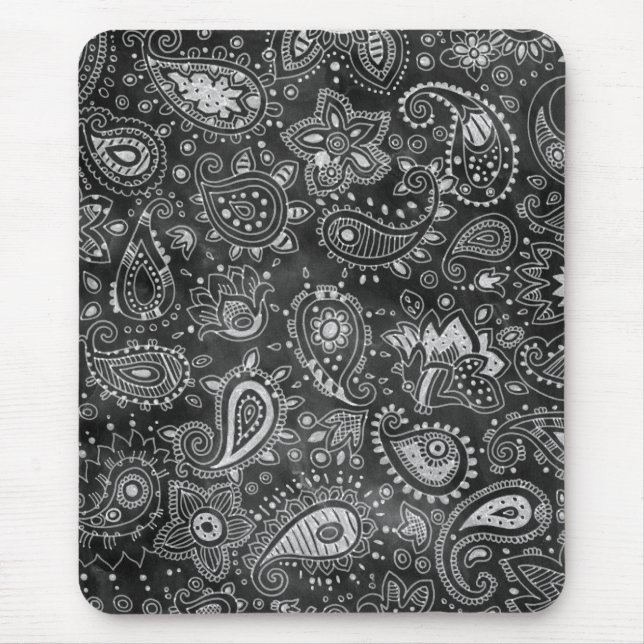 Chalkboard Paisley Musmatta (Framsidan)