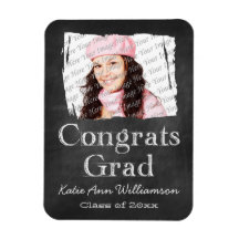 Chalkboard Photo Studenten Magnet