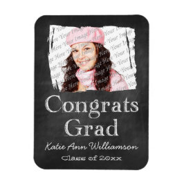 Chalkboard Photo Studenten Magnet