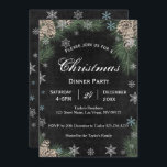 Chalkboard Pinecones - inbjudan till julfest<br><div class="desc">Anpassningsbarna julfestinbjudan, Pinecones-inbjudan till julfestfest Storlek: 12, 7 cm x 17, 8 cm Kort för inbjudan att bjuda in och annonser vid varje särskilt tillfälle! Lägg till foton och text på båda sidor av det här platta kortet utan kostnad för extra. Välj mellan tolv unika pappra typer, två utskriftsalternativ och...</div>