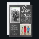 Chalkboard Red Grönt Washi Tape Helgdag PhoCard Julkort<br><div class="desc">Matchande tillgängliga Returetiketter och frimärke. E-post: seasidepapercompany@gmail.com för mer information.</div>