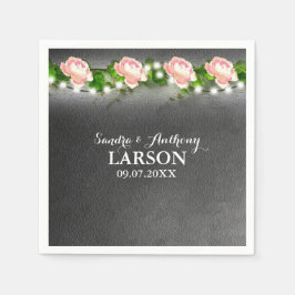 Chalkboard Ro Bröllop Napkin Pappersservett
