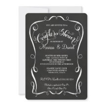 Chalkboard Rulla Par Shower Calligraphy