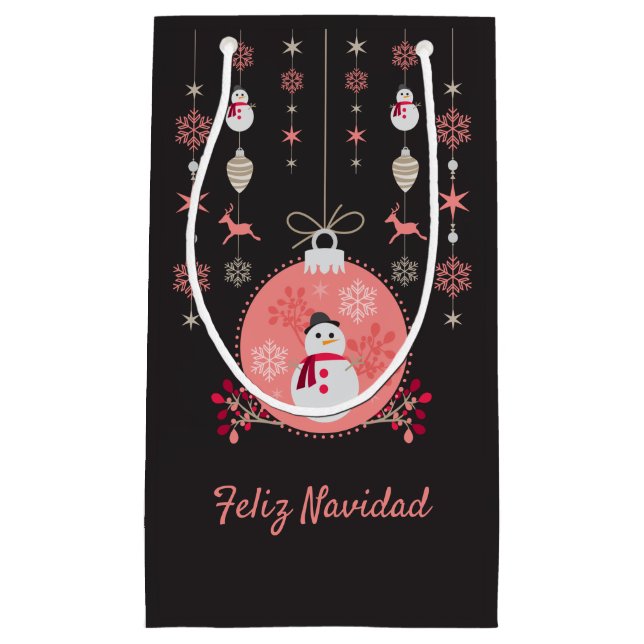 Chalkboard Snögubbe Navidad (Framsidan)