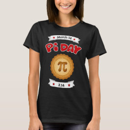 Chalkboard Stil Pi Day Womans T-Shirt