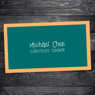 Chalkboard Suppleant Teacher