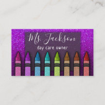 Chalkboard Teacher's Namn Rainbow Glitter Kritor