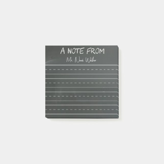  Chalkboard Themed Post-it Notes (Framsida)