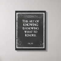 Chalkboard-typografi med en inspirationsoffert