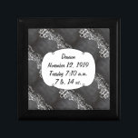 Chalkboard Typography Bröllop Smyckeskrin<br><div class="desc">Chalkboard Vintage Modern Mr. och Chalkboard Wedations Sweet and sassy chalkboard bröllop Chalkboard Modern Vintage Typography Invations Sweet and sassy chalkboard bröllop Bröllopsfest T-shirts</div>