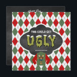 Chalkboard Ugly Sweater-julfest-inbjudan Inbjudningar<br><div class="desc">Anpassa den här roligten till Chalkboard/ Retro stil Ugly Sweater-julparinbjudan till dina evenemangsspecifikationer. Se fullt med matchande produkter som garanterar att evenemanget blir framgångsrikt i butiken. Bilder som används för det här objektet licensieras av © Graphics Factory.com</div>