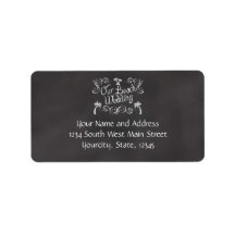 Chalkboard vårt Beach Wedand