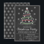 Chalkboard Whimsical Julgran Julfest Inbjudningar<br><div class="desc">Inbjudan kan enkelt anpassas för evenemanget genom att du lägger till information om evenemanget,  teckensnittet stil,  teckensnittet storlekt & färg och den ordalydelse du väljer genom att klicka på knappen Anpassa.</div>