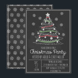 Chalkboard Whimsical Julgran Julfest Inbjudningar<br><div class="desc">Inbjudan kan enkelt anpassas för evenemanget genom att du lägger till information om evenemanget,  teckensnittet stil,  teckensnittet storlekt & färg och den ordalydelse du väljer genom att klicka på knappen Anpassa.</div>