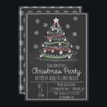 Chalkboard Whimsical Julgran Julfest Inbjudningar<br><div class="desc">Inbjudan kan enkelt anpassas för evenemanget genom att du lägger till information om evenemanget,  teckensnittet stil,  teckensnittet storlekt & färg och den ordalydelse du väljer genom att klicka på knappen Anpassa.</div>
