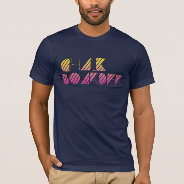 Chalkboarder Tee Shirt (Framsida)