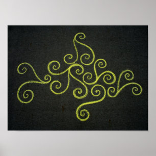 Chalkie Gult Sea Poster