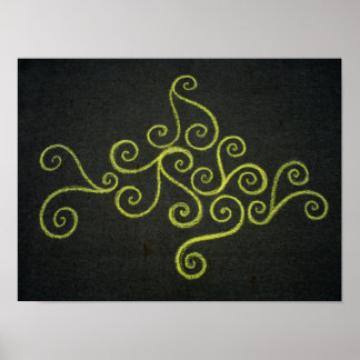 Chalkie Gult Sea Poster