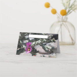 Challa Cactus in bloom Placeringskort