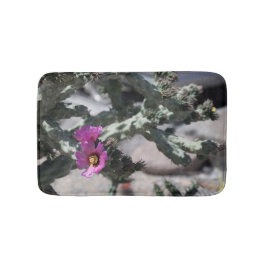 Challa Kaktus i blomning Badrumsmatta
