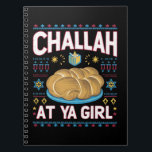 Challah At Ya Girl Roligt Hanukkah Mat Chanukah Anteckningsbok<br><div class="desc">Challah At Ya Girl Roligt Hanukkah Mat Chanukah</div>