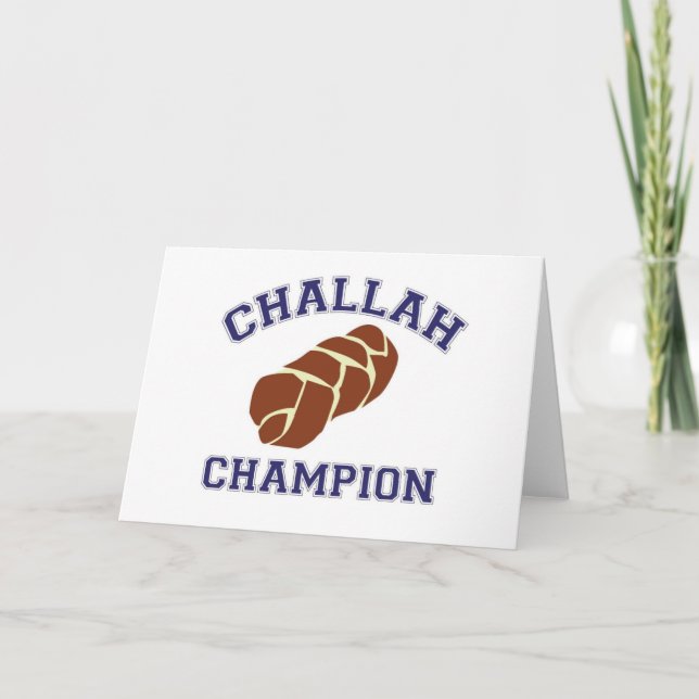 Challah Baker Helgkort (Framsida)