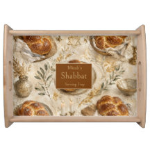 Challah Botanisk, Beige Guld, Rustik Shabbat