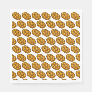 Challah Braided Jewish Bakery Bread Loaf Hanukkah Pappersservett