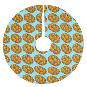 Challah Bread Hanukkah Chanukah Judiska Helgdagar Julgransmatta Borstad Polyester
