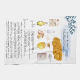 Challah Bread | Heirloom Tea Towel Kökshandduk
