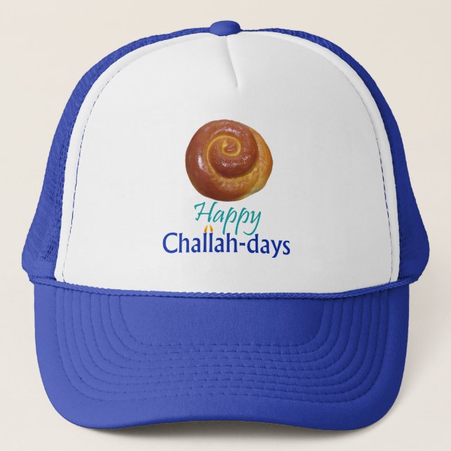 Challah-dag hatt truckerkeps (Framsida)