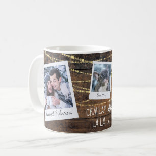 Challah Days La La jul + Hanukkah Photo Kaffemugg