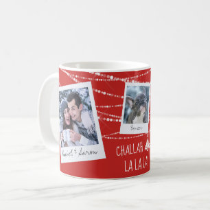 Challah Days La La jul + Hanukkah Photo Kaffemugg