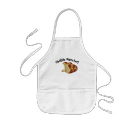 Challah Monster Shabbat Apron Barnförkläde