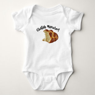 Challah Monster Shabbat Baby Bodykostydräkt T Shirt