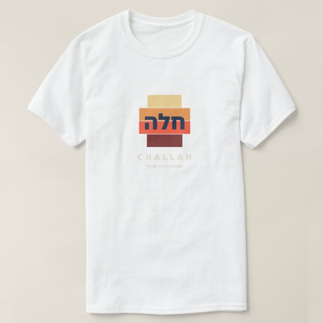 Challah Retro T Shirt (Design framsida)
