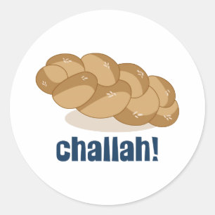 Challah! Runt Klistermärke