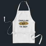 Challah vid Ya Boy Apron Förkläde<br><div class="desc">Den här Challah på Ya Boy apron kommer att tillföra lite roligt till varje provokationsbakning! Perfekt Hanukkah-gåva eller gåva till någon i din utmana bakande klubb!</div>