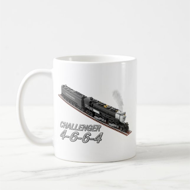 Challenger 4-6-6-4 Lokomotiv Dobbelsidig Mugg (Vänster)