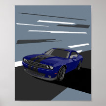Challenger Blå