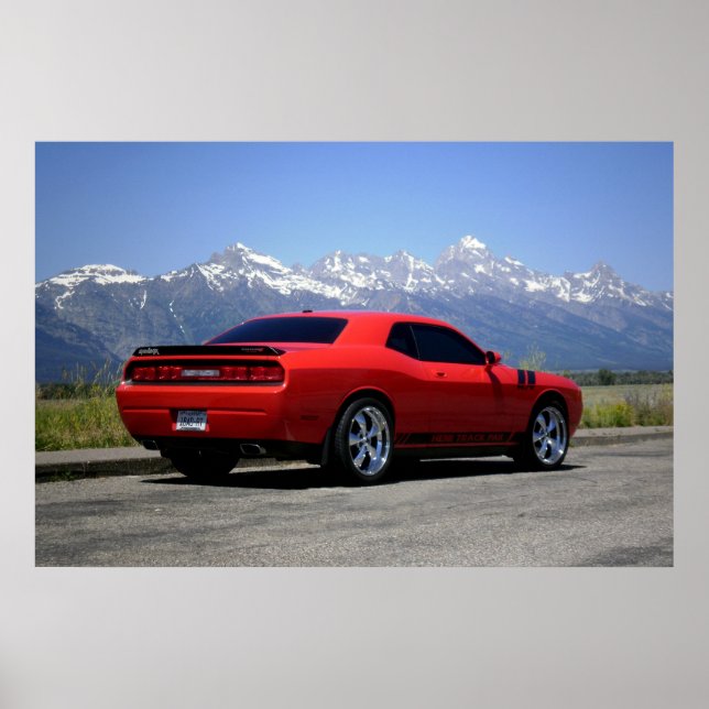 Challenger / Grand Tetons Poster (Framsidan)