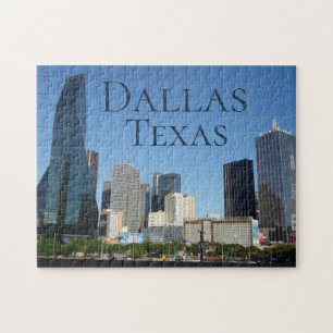 Challenging Dallas Texas Skyline Pussel